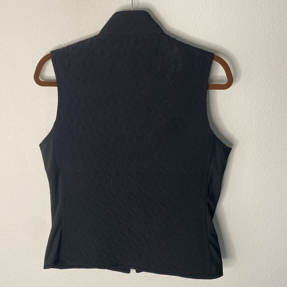 Bollé Golf/Tennis/Pickleball vest. Black quilted nylon. Size M - Picture 2 of 4